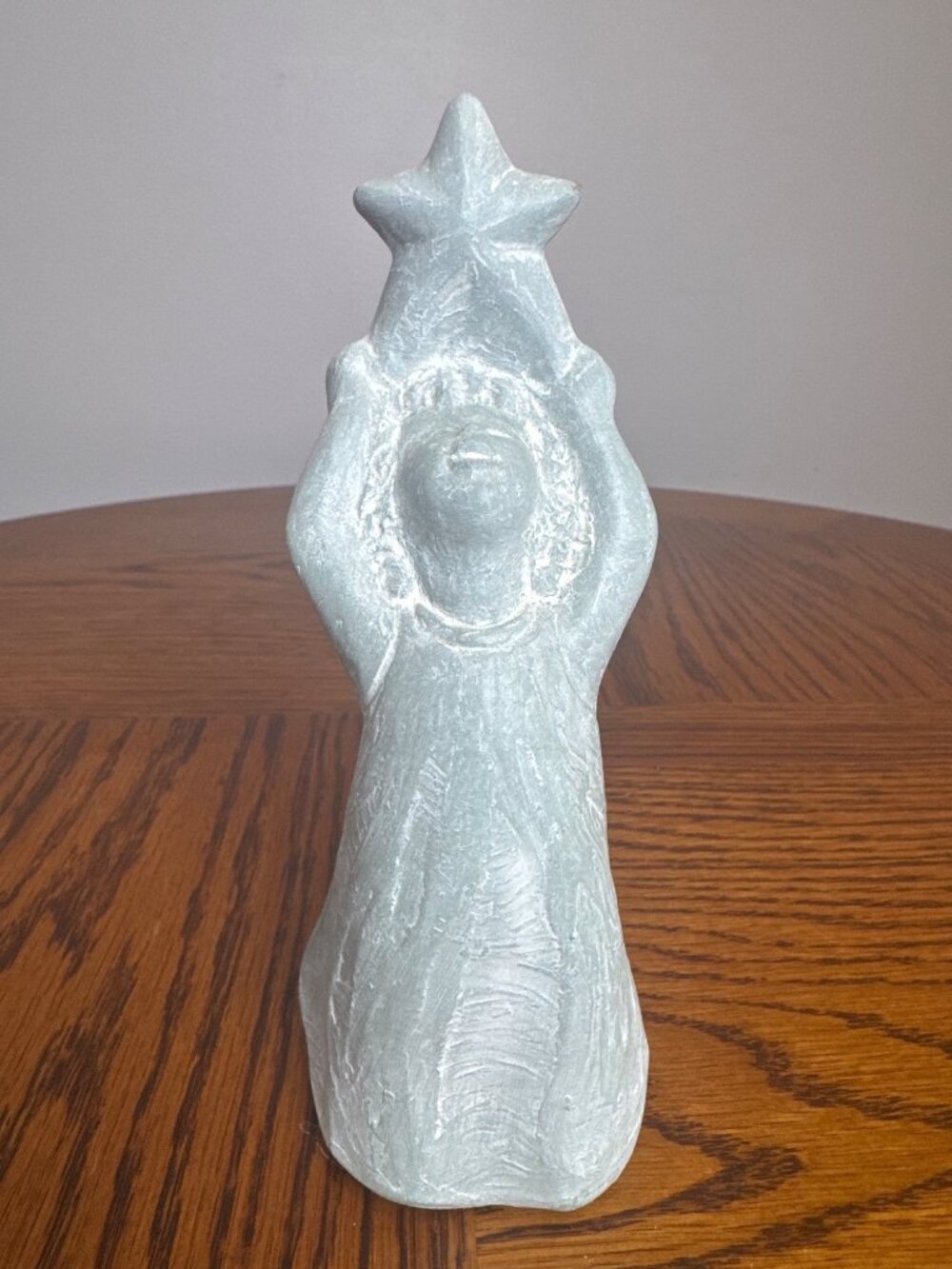 Isabel Bloom Angel Holding Star Concrete Sculpture